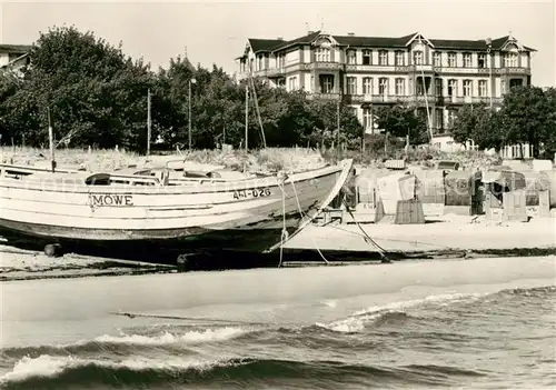 AK / Ansichtskarte Ahlbeck Ostseebad FDGB Erholungsheim Kurt Buerger Kat. Heringsdorf Insel Usedom