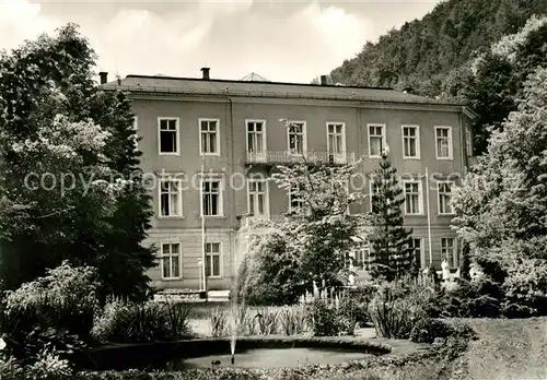 AK / Ansichtskarte Bad Schandau Clara Zetkin Heim Kat. Bad Schandau