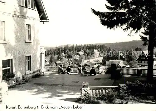 AK / Ansichtskarte Baerenburg Sachsen Blick vom Neuen Leben Kat. Altenberg