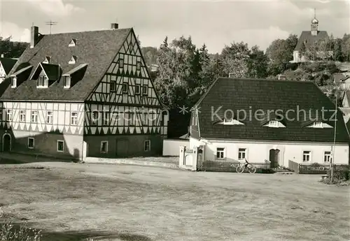 AK / Ansichtskarte Olbernhau Erzgebirge Saigerhuette Gruenthal Kat. Olbernhau