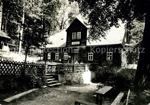 AK / Ansichtskarte Fuerstenbrunn Schwarzenberg Koehlerhuette Kat. Schwarzenberg