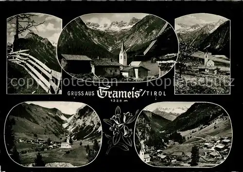 AK / Ansichtskarte Lechtal Grameis Panoramen Kat. Reutte Tirol