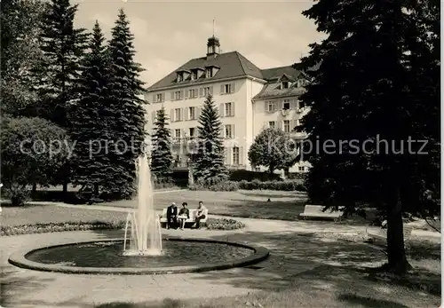 AK / Ansichtskarte Bad Brambach Sanatorium Joliot Curie Kat. Bad Brambach