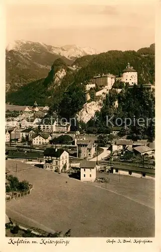 AK / Ansichtskarte Kufstein Tirol mit Kaisergebirge Kat. Kufstein