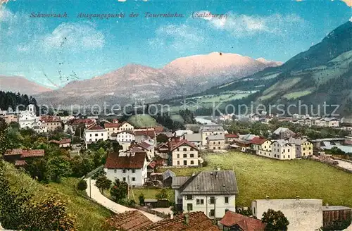 AK / Ansichtskarte Schwarzach Pongau Panorama Kat. Schwarzach im Pongau