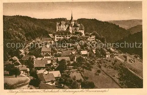 AK / Ansichtskarte Lauenstein Erzgebirge Burg Lauenstein Kat. Geising