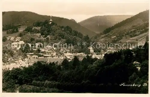 AK / Ansichtskarte Sonneberg Thueringen Panorama Kat. Sonneberg