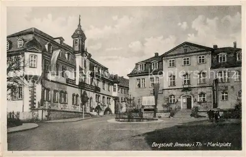 AK / Ansichtskarte Ilmenau Thueringen Marktplatz Kat. Ilmenau