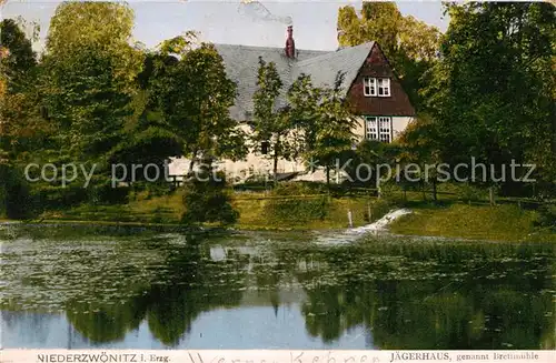 AK / Ansichtskarte Niederzwoenitz Jaegerhaus Brettmuehle Kat. Zwoenitz