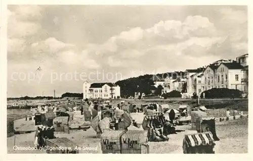 AK / Ansichtskarte Heiligendamm Ostseebad Strand Kat. Bad Doberan