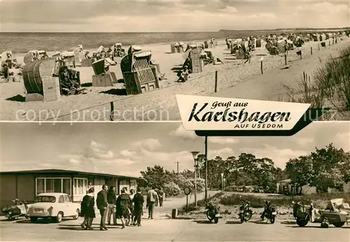 AK / Ansichtskarte Karlshagen Strand Ferienanlage Promenade Kat. Karlshagen Usedom