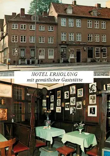 AK / Ansichtskarte Hamburg Hotel Erholung Gaststaette Kat. Hamburg