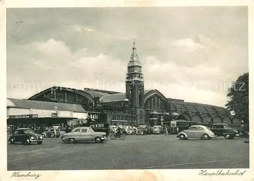 AK / Ansichtskarte Hamburg Hauptbahnhof Kat. Hamburg