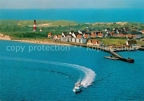 AK / Ansichtskarte Hoernum Sylt Fliegeraufnahme Kat. Hoernum (Sylt)