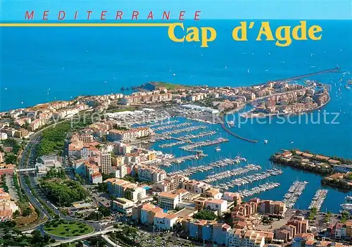 AK / Ansichtskarte Cap d Agde Fliegeraufnahme Kat. Agde