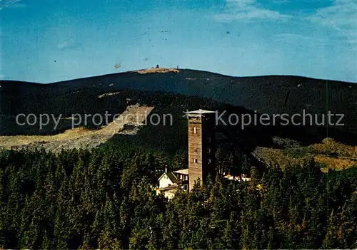 AK / Ansichtskarte Braunlage Wurmbergschanze Brocken Kat. Braunlage Harz