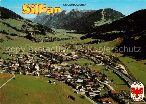 AK / Ansichtskarte Sillian Tirol Fliegeraufnahme Lienzer Dolomiten Kat. Sillian Osttirol