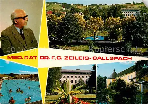 AK / Ansichtskarte Gallspach Med. Rat Dr. F. G. Zeileis  Kat. Gallspach