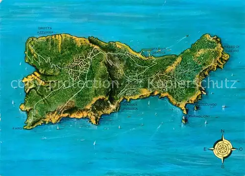 AK / Ansichtskarte Capri  Kat. Golfo di Napoli
