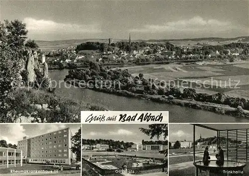 AK / Ansichtskarte Bad Abbach Rheumakrankenhaus III Golfplatz Trinkhalle Panorama Kat. Bad Abbach