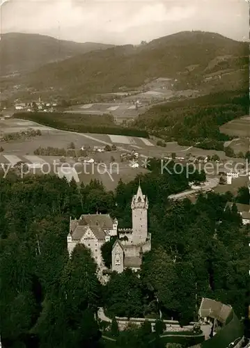 AK / Ansichtskarte Deggendorf Donau Fliegeraufnahme Schloss Egg Kat. Deggendorf