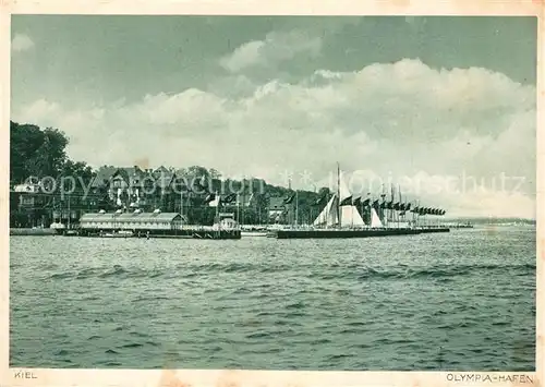 AK / Ansichtskarte Kiel Olympia Hafen Kat. Kiel