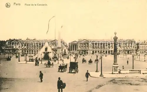 AK / Ansichtskarte Paris Place de la Concorde Kat. Paris