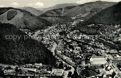 AK / Ansichtskarte Bad Lauterberg Fliegeraufnahme Kat. Bad Lauterberg im Harz