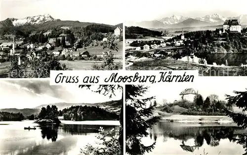 AK / Ansichtskarte Moosburg Kaernten Panoramen Kat. Moosburg