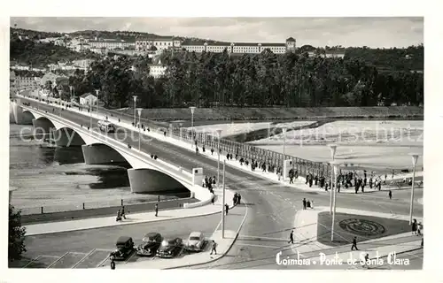 AK / Ansichtskarte Coimbra Ponte de Santa Clara Kat. Coimbra