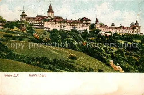 AK / Ansichtskarte Wien Kahlenberg Kat. Wien