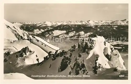 AK / Ansichtskarte Innsbruck Innsbrucker Nordkettenbahn Kopfstation Kat. Innsbruck