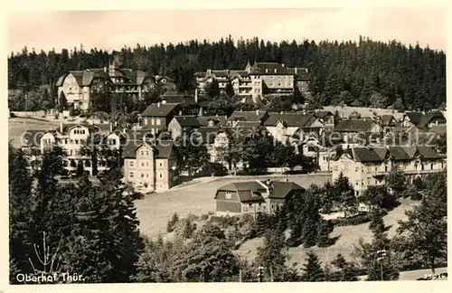 AK / Ansichtskarte Oberhof Thueringen Teilansicht Hoehenluftkurort Kat. Oberhof Thueringen