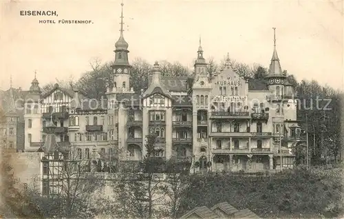 AK / Ansichtskarte Eisenach Thueringen Hotel Fuerstenhof Kat. Eisenach