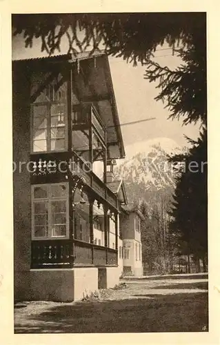 AK / Ansichtskarte Oberstdorf Hotel Pension Rubihaus Allgaeuer Alpen Kat. Oberstdorf