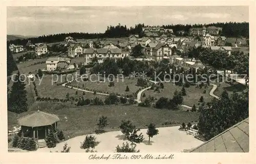 AK / Ansichtskarte Oberhof Thueringen Panorama Hoehenluftkurort Wintersportplatz Kat. Oberhof Thueringen