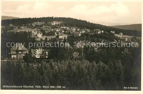 AK / Ansichtskarte Oberhof Thueringen Panorama Hoehenluftkurort Kat. Oberhof Thueringen