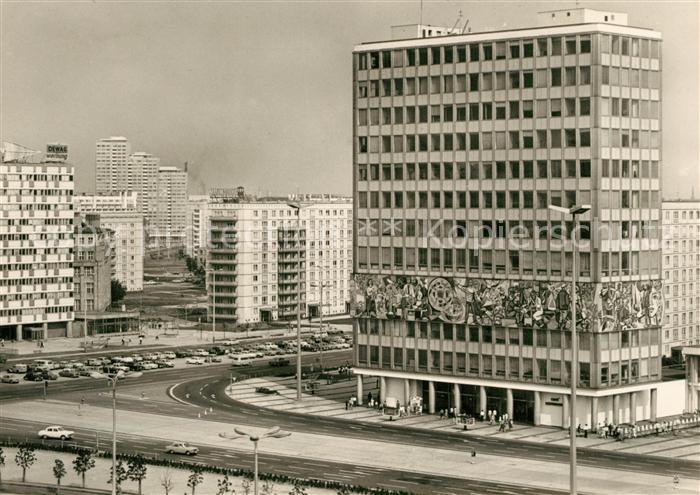 Ak Ansichtskarte Berlin Haus Des Lehrers Alexanderplatz Kat