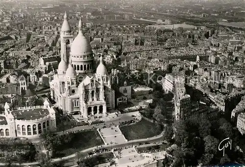 AK / Ansichtskarte Paris Fliegeraufnahme Montmartre Kat. Paris