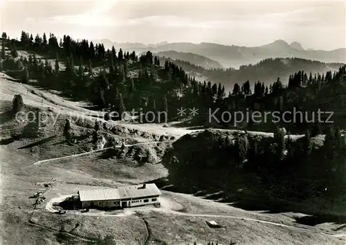 AK / Ansichtskarte Steibis Berggasthaus Falkenhuette Kat. Oberstaufen