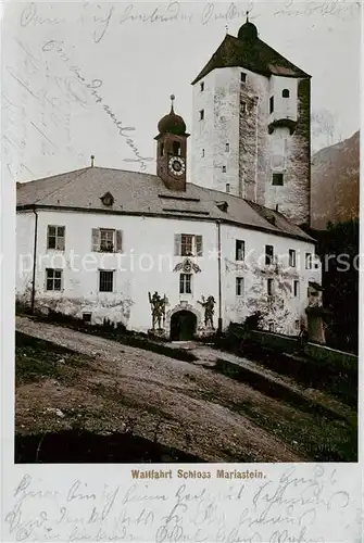 AK / Ansichtskarte Mariastein Tirol Wallfahrt Schloss Mariastein Kat. Mariastein