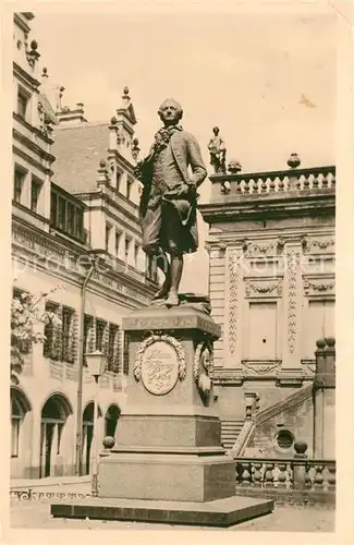 AK / Ansichtskarte Leipzig Goethedenkmal Kat. Leipzig