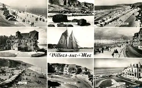 AK / Ansichtskarte Villers sur Mer Strand Panorama  Kat. Villers sur Mer