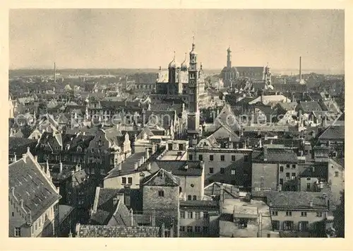 AK / Ansichtskarte Augsburg Rathaus Perlachturm Sankt Ulrich Kat. Augsburg