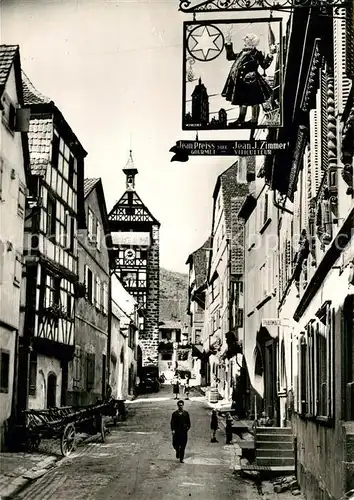 AK / Ansichtskarte Riquewihr Haut Rhin Grand Rue  Kat. Riquewihr