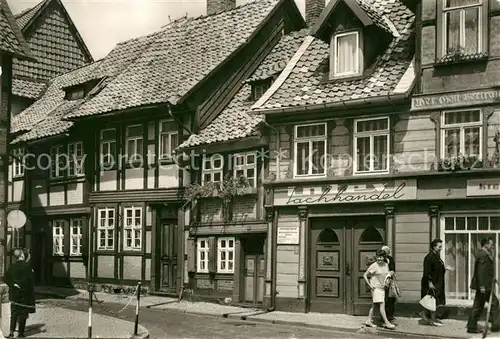 AK / Ansichtskarte Wernigerode Harz Das kleinste Haus Kat. Wernigerode