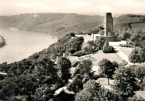 AK / Ansichtskarte Hohensyburg Kaiser Wilhelm Denkmal Hengsteysee Kat. Dortmund