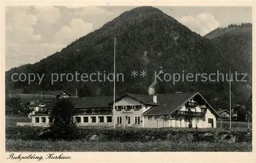 AK / Ansichtskarte Ruhpolding Kurhaus Alpen Kat. Ruhpolding