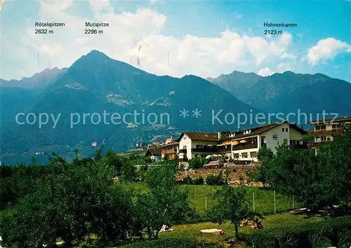 AK / Ansichtskarte Dorf Tirol Naturfreundehaus Hahnenkamm Mutspitze Kat. Tirolo