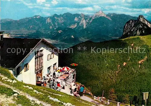 AK / Ansichtskarte Pfronten Berghaus Allgaeu Kenzenhochgebirge Branderschrofen Saeuling Kat. Pfronten